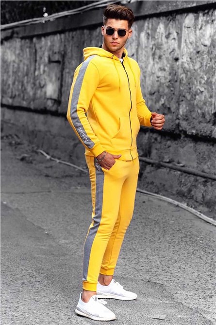 Madmext Men's Tracksuit - Yellow #289964
