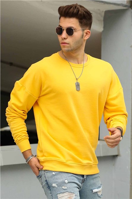 Men's Sweatshirt - Yellow #290178