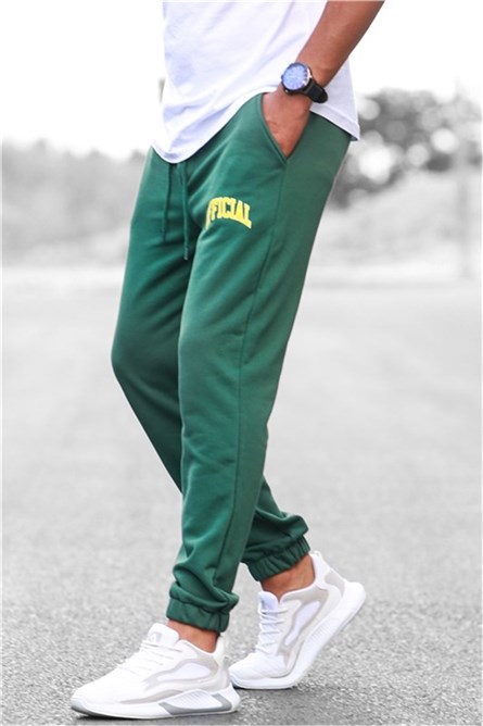 Madmext Men's Jogger - Green #311615