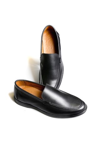 Men's Real Leather Shoes - Black #20210834578
