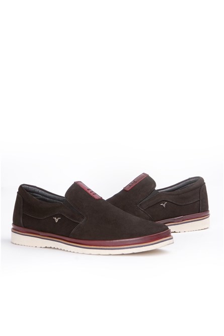 Marwells Men's Real Leather Shoes - Black #2021357