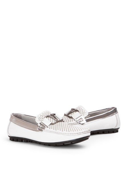 Marwells Men's Loafers - White #2021440