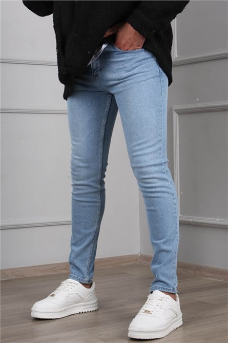 Men's Skinny Fit Jeans 6335 - Light Blue #367691
