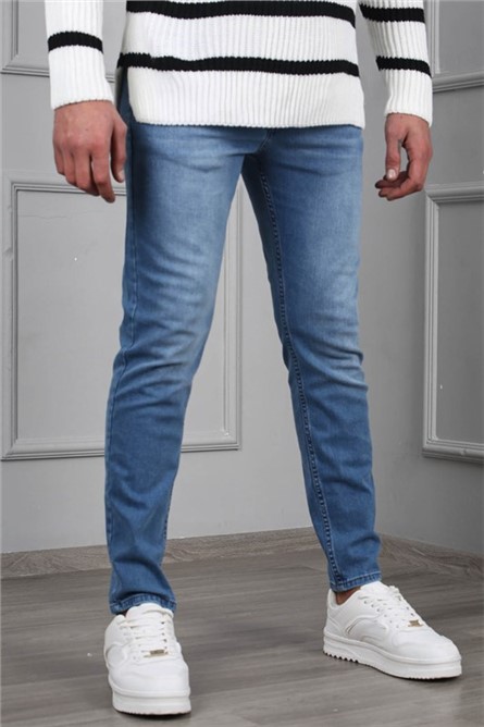 Men's Slim Fit Erkek Jeans 6342 - Blue #367688