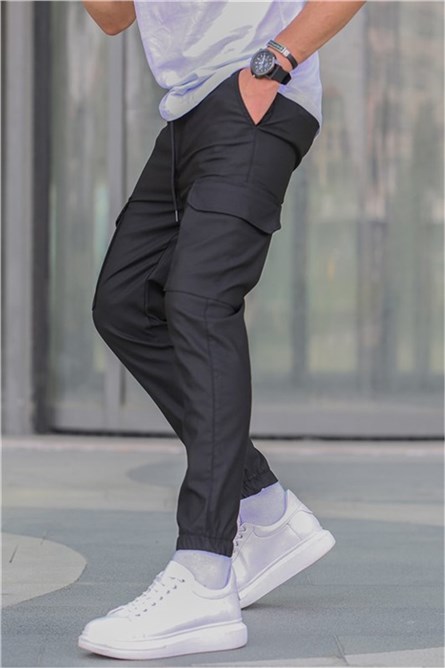 Men's sports trousers 5463 - Black #332037
