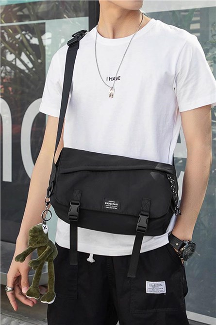 Мъжка чанта - Черна #3956-1