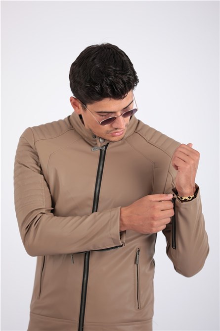 Men's Jacket - Beige #2021083122