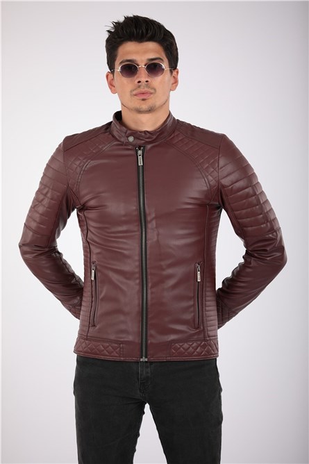 Men's Jacket - Burgundy #2021083167