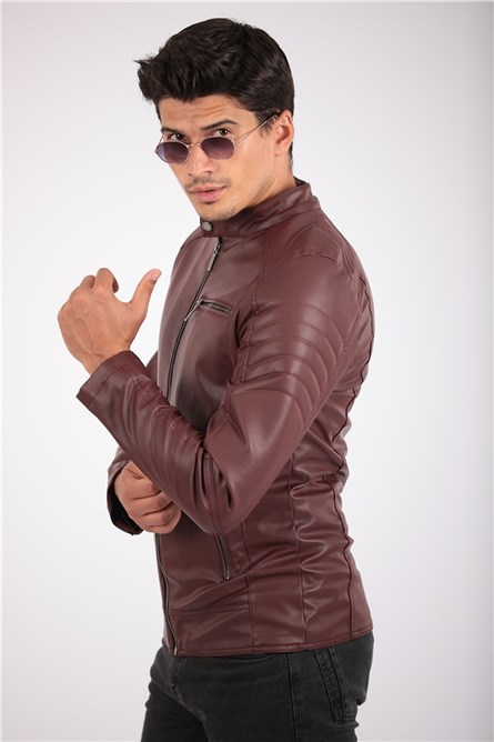 Men's Jacket - Burgundy #2021083170