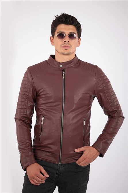 Men's Jacket - Burgundy #2021083175