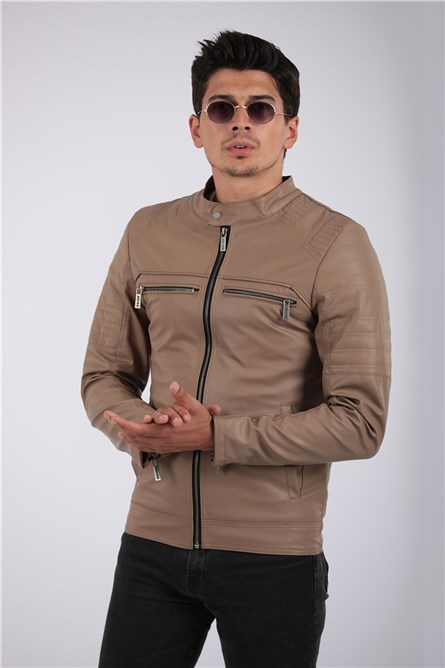 Men's Jacket - Beige #2021083112