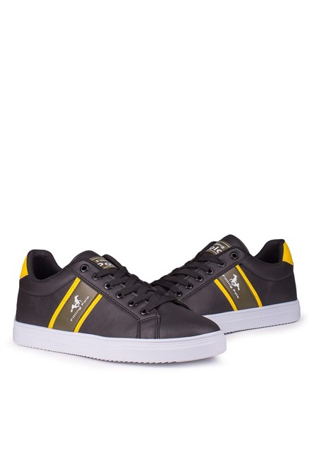 Men's Trainers - Black, Yellow #306859