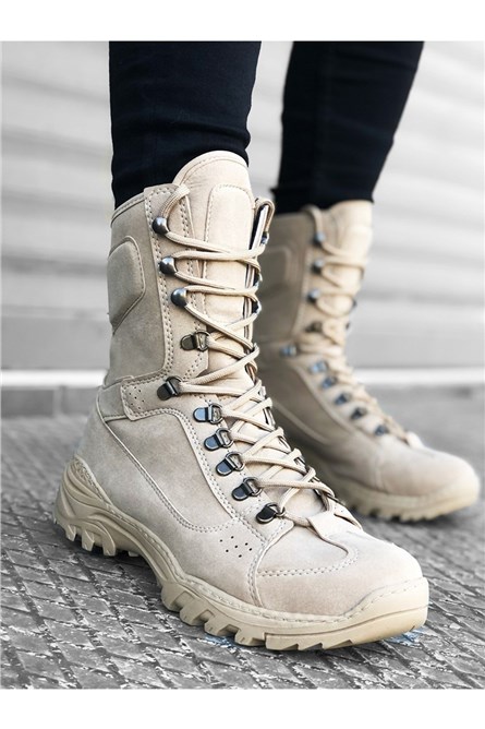 Men's Boots - Beige #2021083328