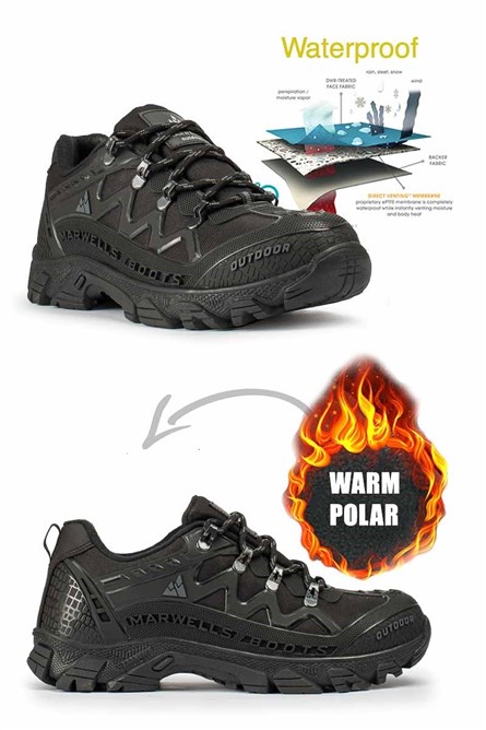 Men's hiking shoes - Black 2021083227