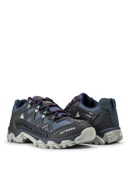 Men's hiking shoes - Black/Blue 2021083223