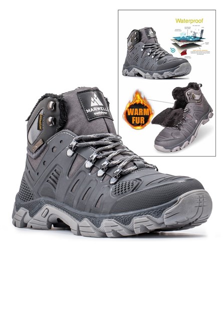 Men's hiking boots - Gray 2021082505