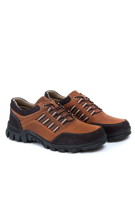Marwells Men's Real Leather Shoes - Light Brown #99999655
