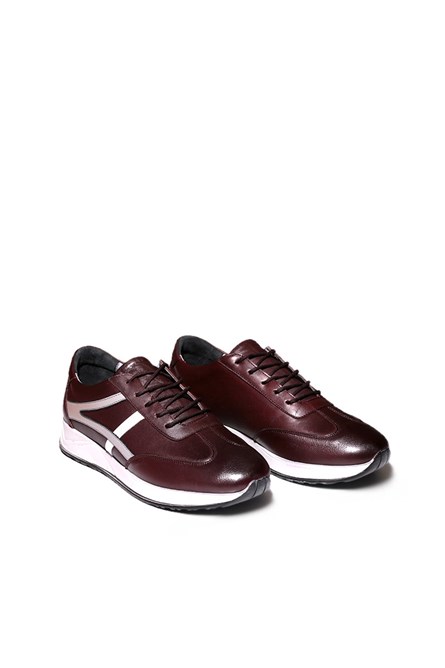 Мъжки обувки от естествена кожа - Бордо 20210835273