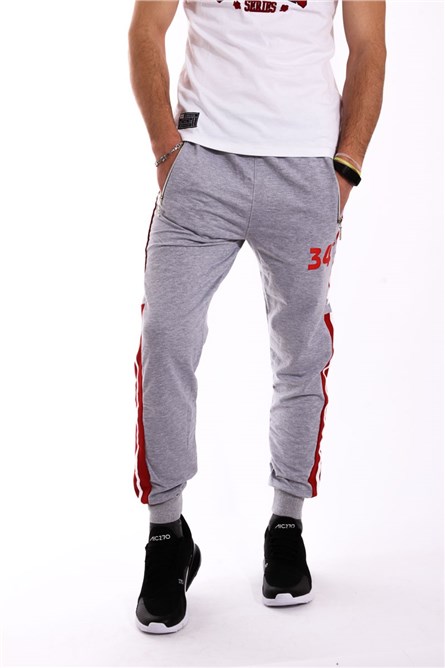 Madmext Men's Jogger - Grey #81094469