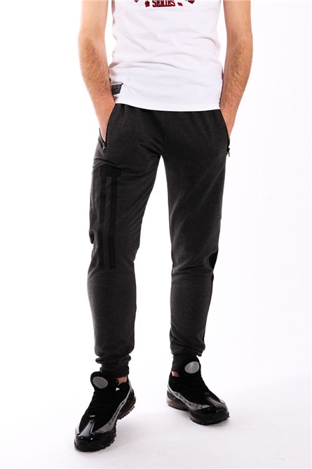 Madmext Men's Jogger - Black #81094482