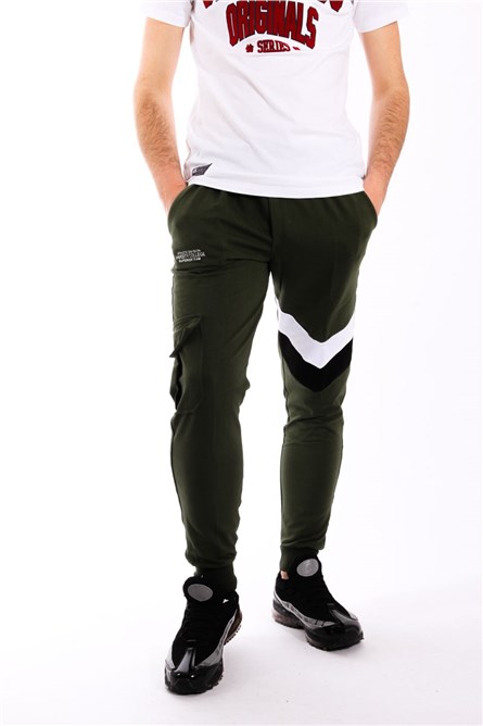 Madmext Men's Jogger - Khaki #81094488