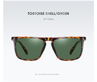 GPC POLO POLARIZED Sunglasses - Dark green-Leopard #A627