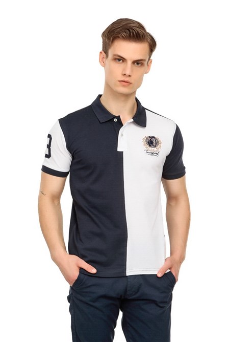 GPC Men's T-Shirt - Navy Blue, White #21156893