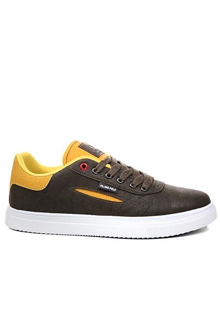 Men's Trainers - Black, Yellow #2021022