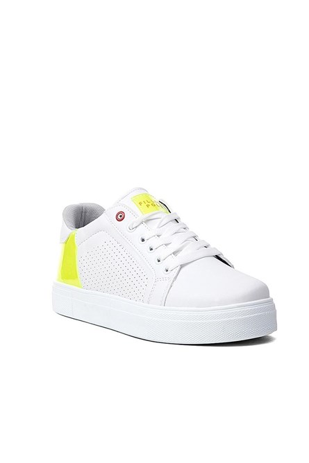 Men's Shoes - White, Yellow #2021028
