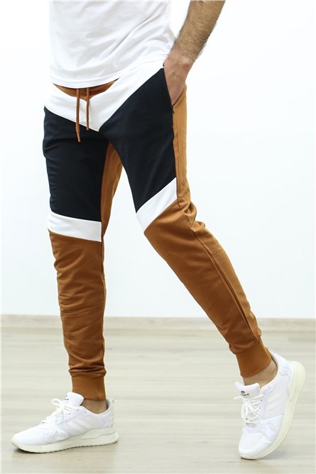 Madmext Men's Jogger - Brown #285867