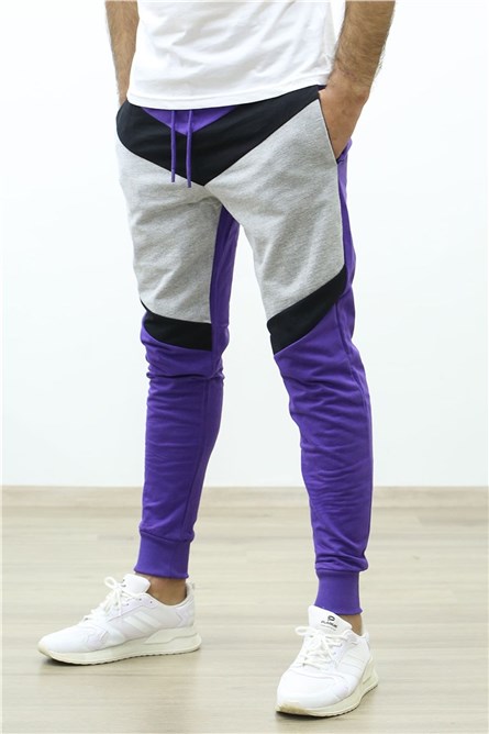 Madmext Men's Jogger - Purple #285866