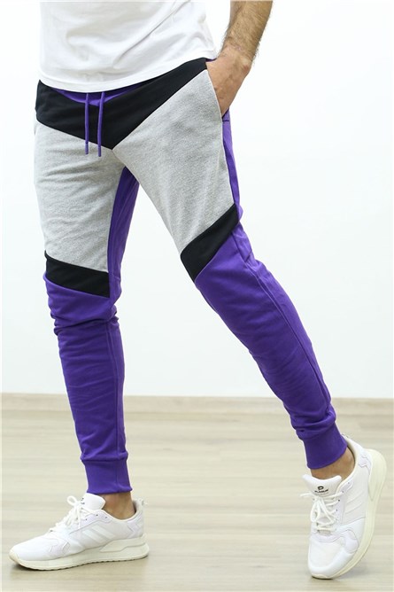 Madmext Men's Jogger - Purple #285866