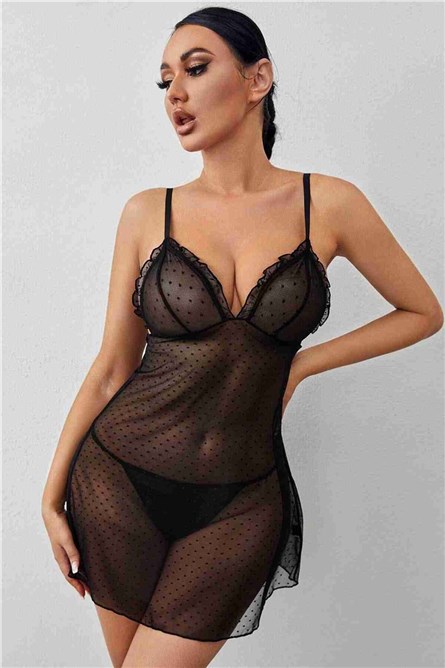 Women's 2 Piece Set - Black #333349