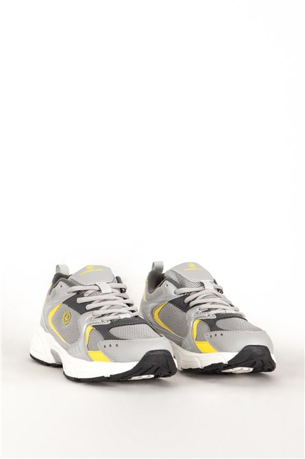 Men's Lace Up Sports Shoes 23144M - Gray #387988