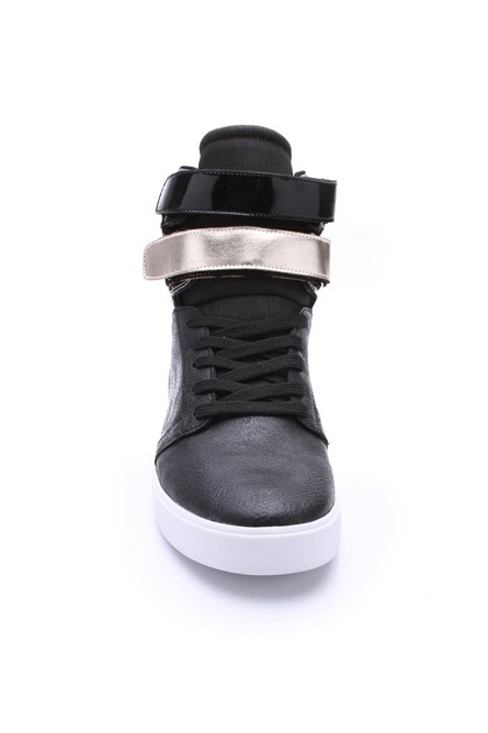 Children's sports shoes - Black, Silver #221793