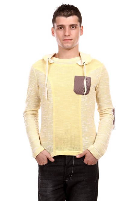 Pocket String Hooded Jumper