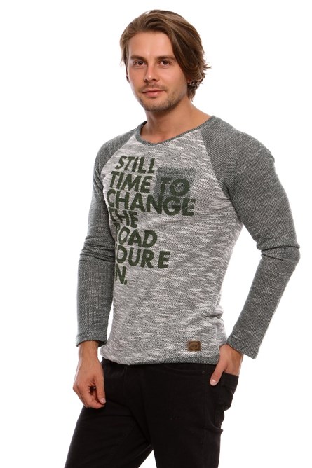 Men's Blouse Gray 44024
