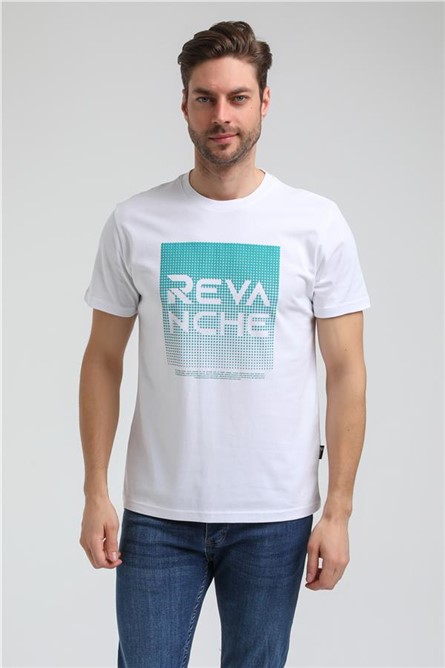 Men's Slim Fit T-Shirt 23SSM20312 - White #371432