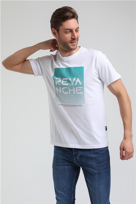 Men's Slim Fit T-Shirt 23SSM20312 - White #371432