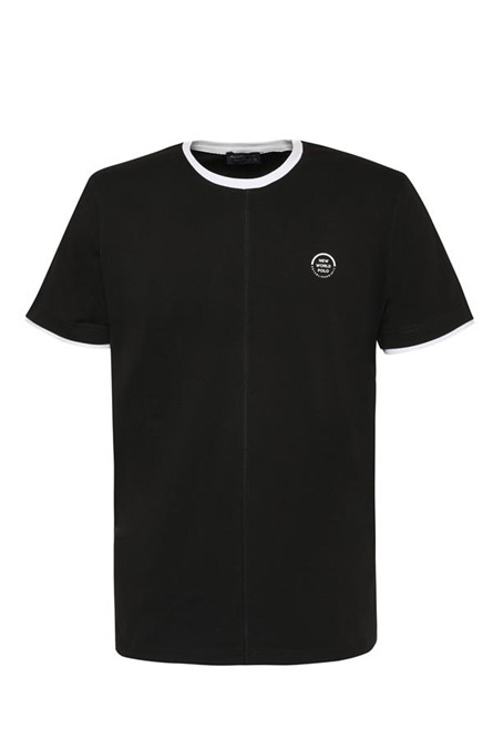 Men's Slim Fit T-Shirt 23SSM20359 - Black #383561