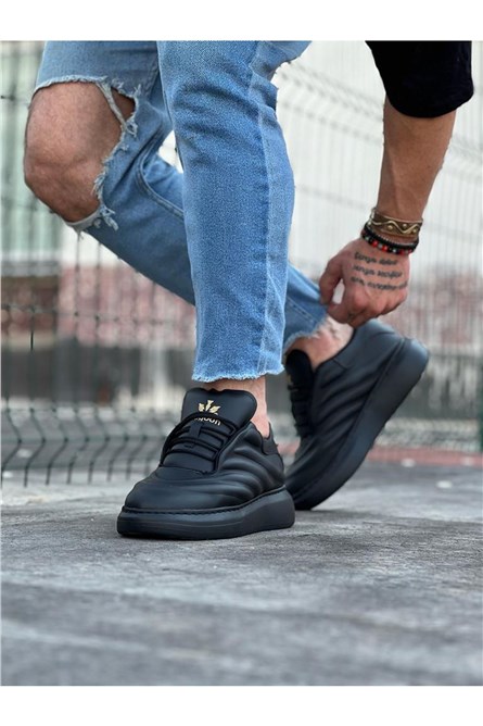 Men's Casual Shoes WG094 - Black #385367 