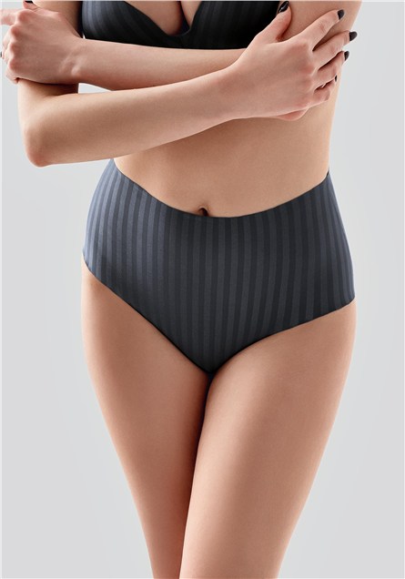 Laser Cut High Waist Panties C19211  #452192