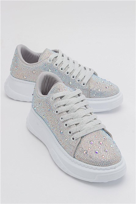 Women's Sports Shoes - Gray #385379