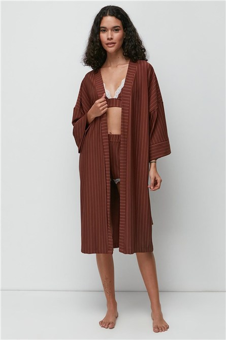 Batwing Sleeve Long Nightgown 9141  #451167