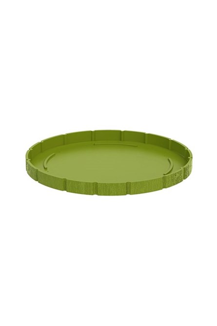 Lider Round Planter Mat - Green #343977
