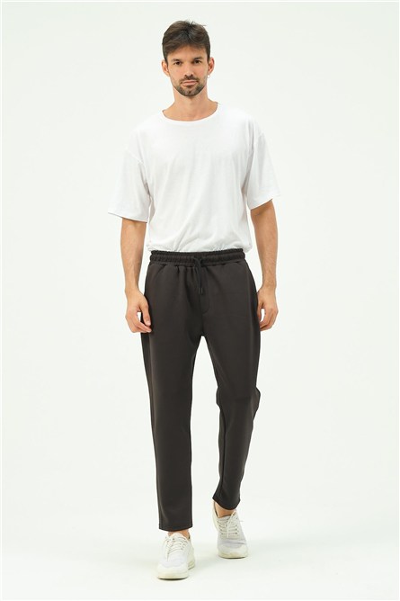 C&City Men Straight Leg Sweatpants with Side Pockets 852  #451104