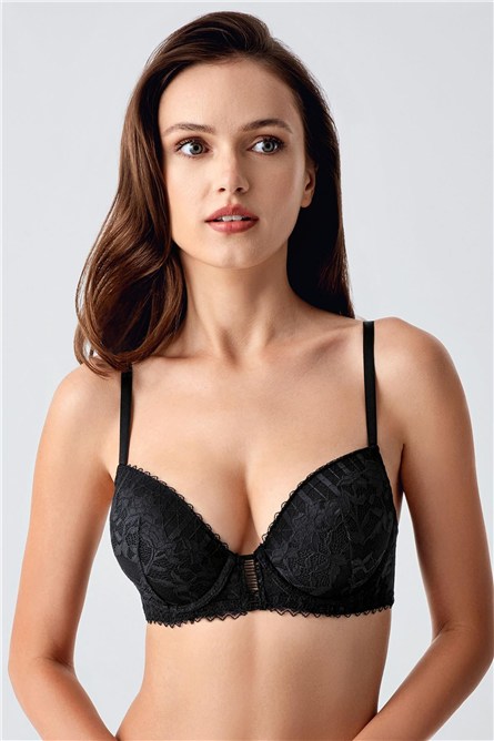 Push Up Bra with Lace Details C18365  #452189