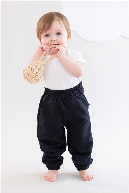 Girl Child Elastic Waist Sweatpants 760  #451216