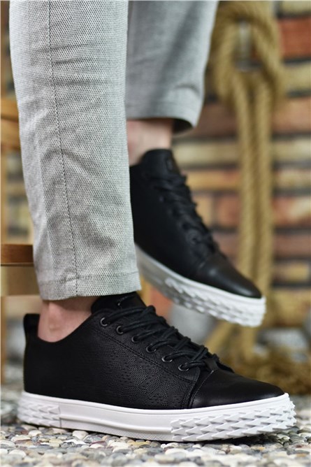 Мъжки спортни обувки - Черни #325067