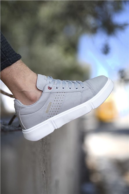 Мъжки спортни обувки 0012Y10 - Сиви #325283